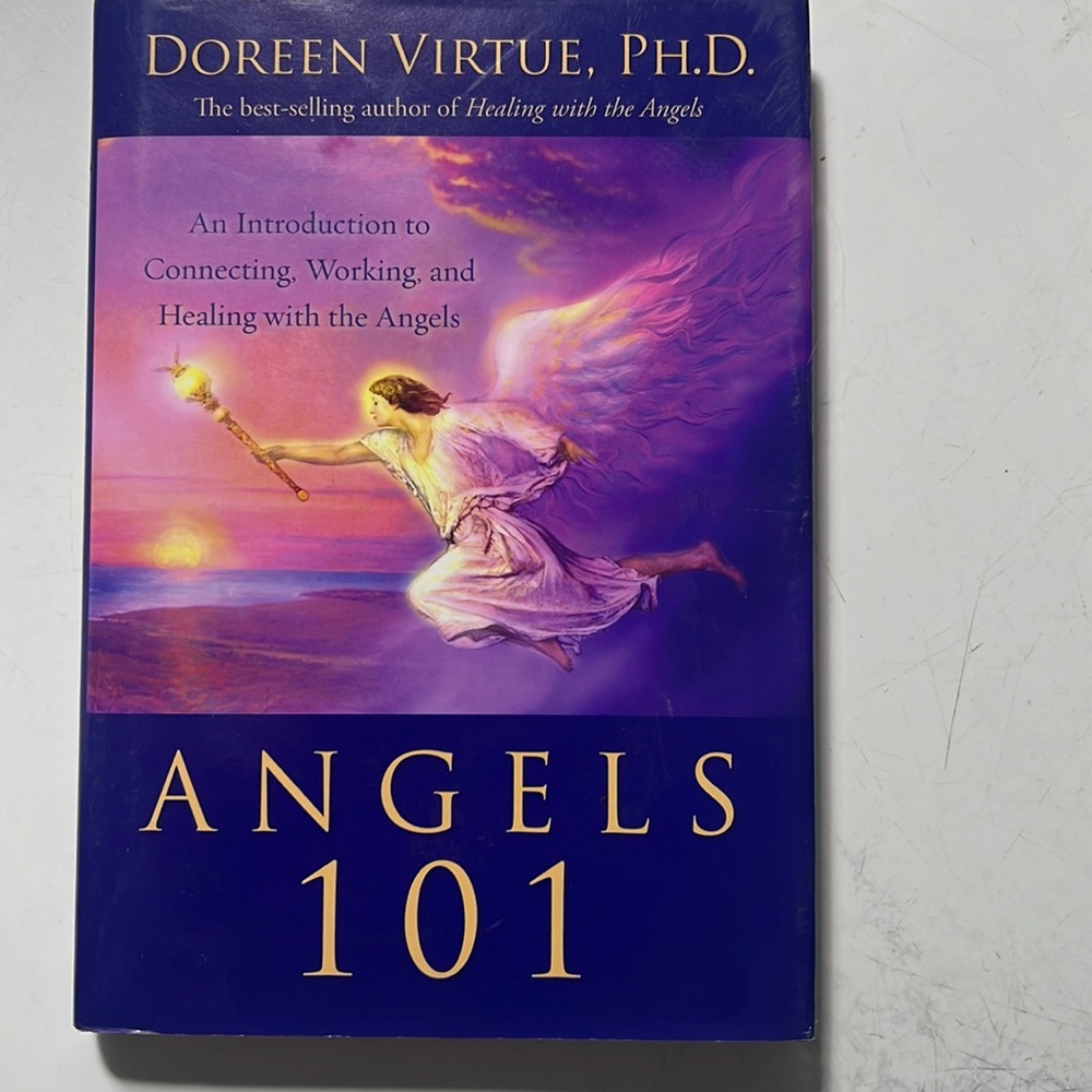Angels 101 by Doreen Virtue Hard cover